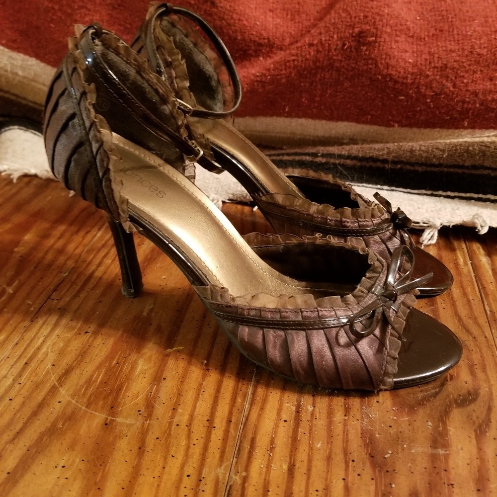 Strappy heels